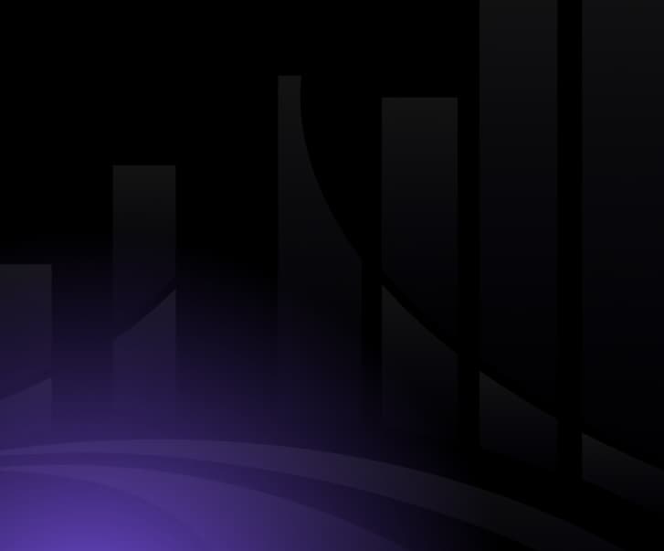 bridgemarkets logo with purple background